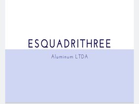 Esquadrithree aluminum - Photo 0