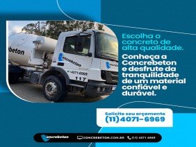 Concrebeton - Concreto e Argamassa Usinada - Photo 3