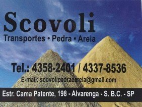 SCOVOLI pedra e areia - Photo 3