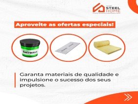 Lojas Steel Home Zona Norte: Steel Frame, Forros e Placas de Drywall em São Paulo - Photo 0