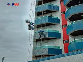 Engenharia FW - Reforma, pintura e lavagem de fachada em condomínio - Photo 1
