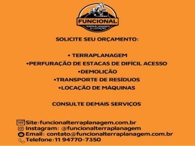 Funcional Terraplanagem - Serviço de terraplanagem, perfuração de estacas, demolição - Photo 3